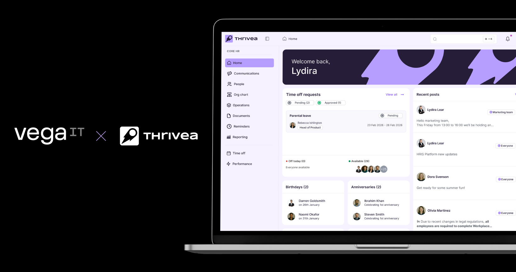 Thrivea And Vegait How We Cobuilt A Structured Hr Platform