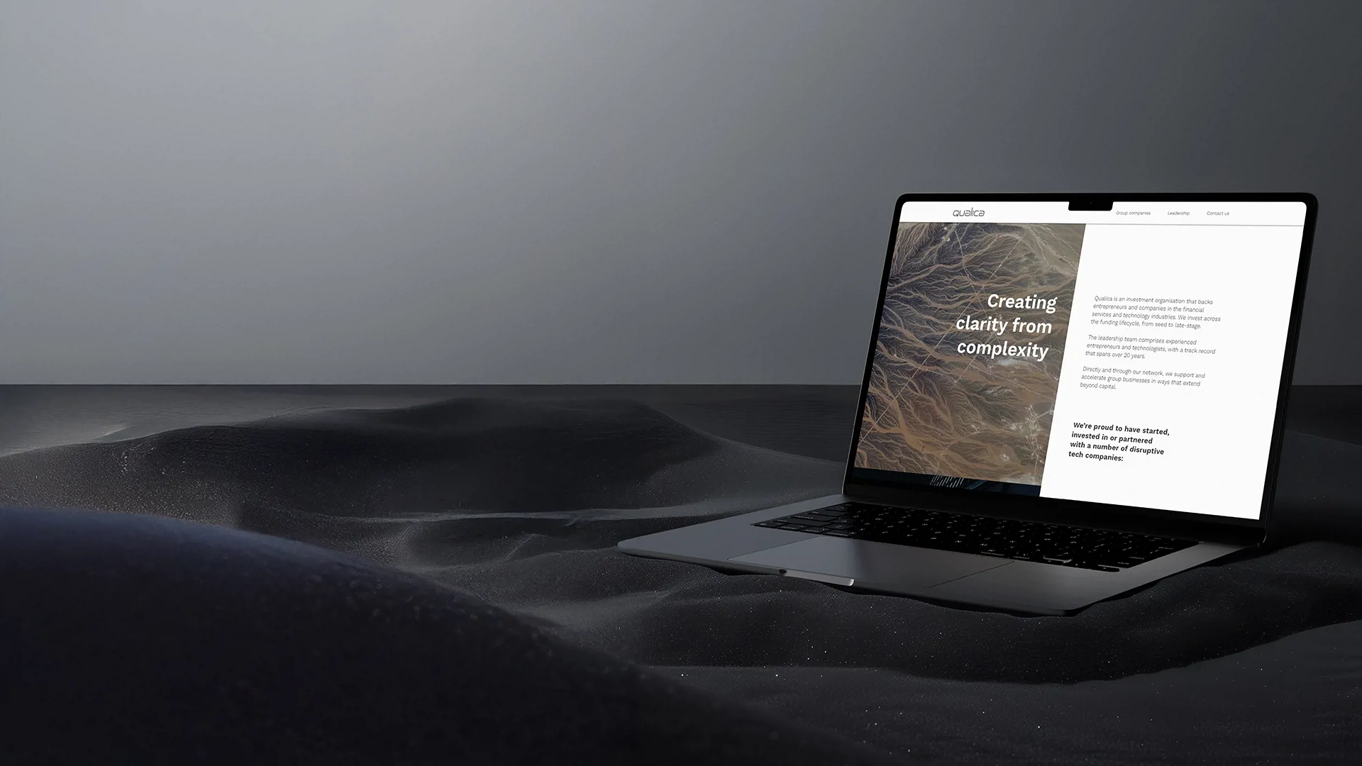 How We Helped Qualica Develop A Universal Digital Banking Platform Hero