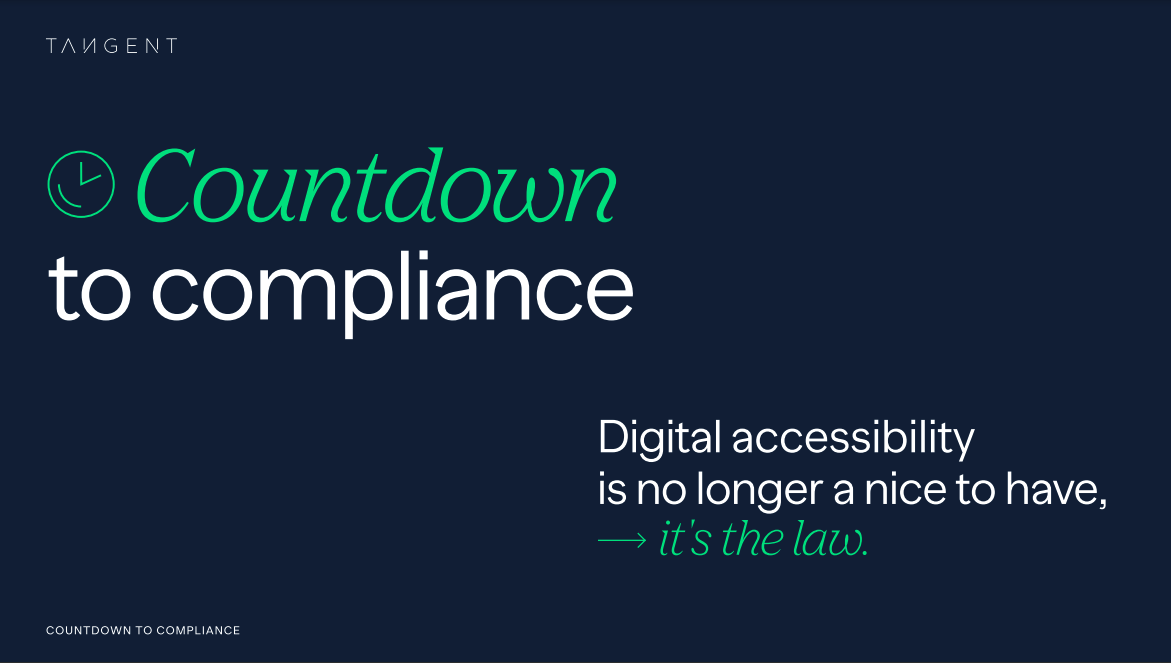 Tangent Countdown To Compliance