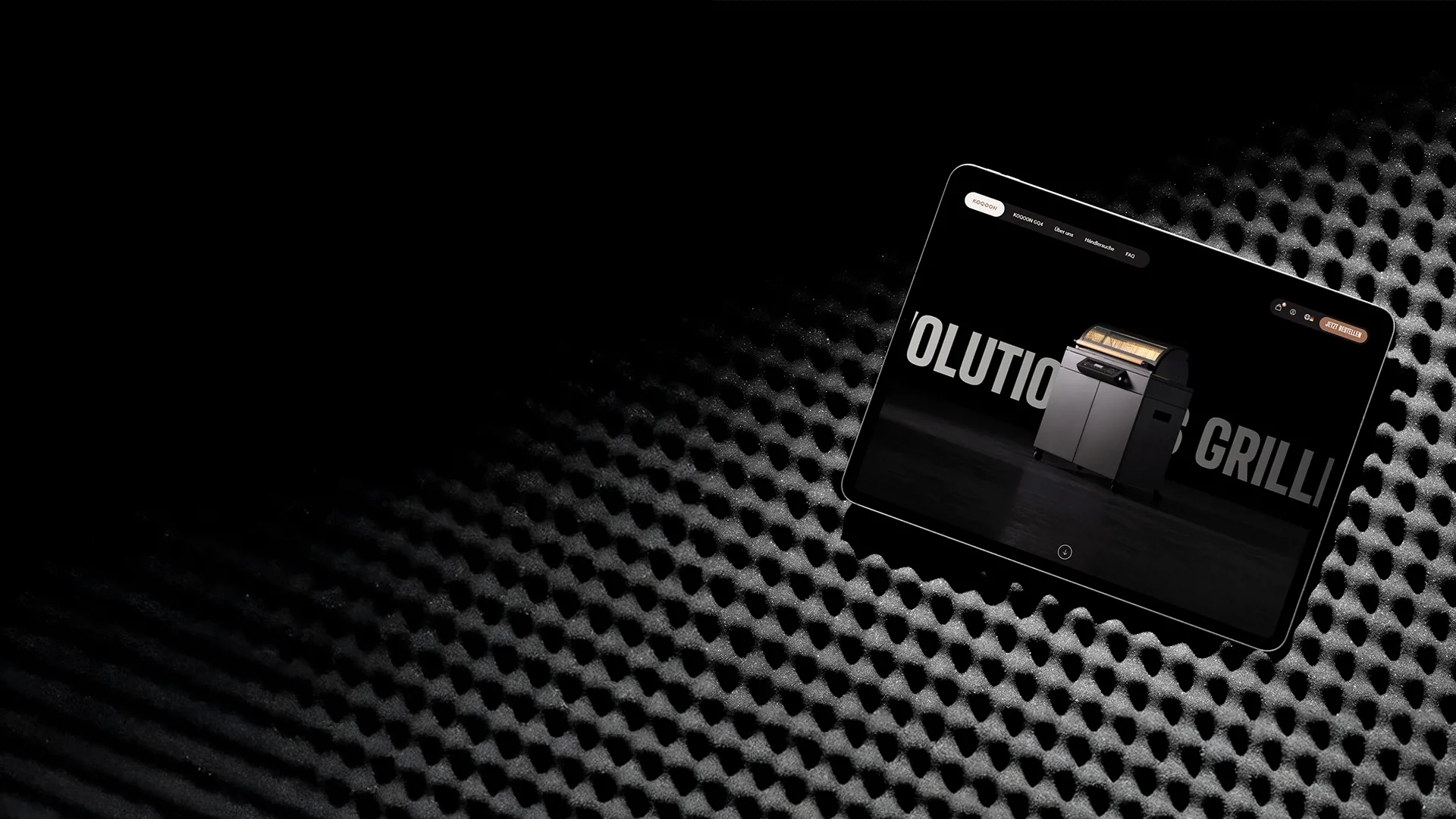 In Collaboration With KOQOON, We Created A Mobile App For The World’S First Smart Grill Hero